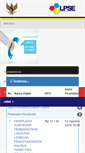 Mobile Screenshot of lpse.kemenkumham.go.id